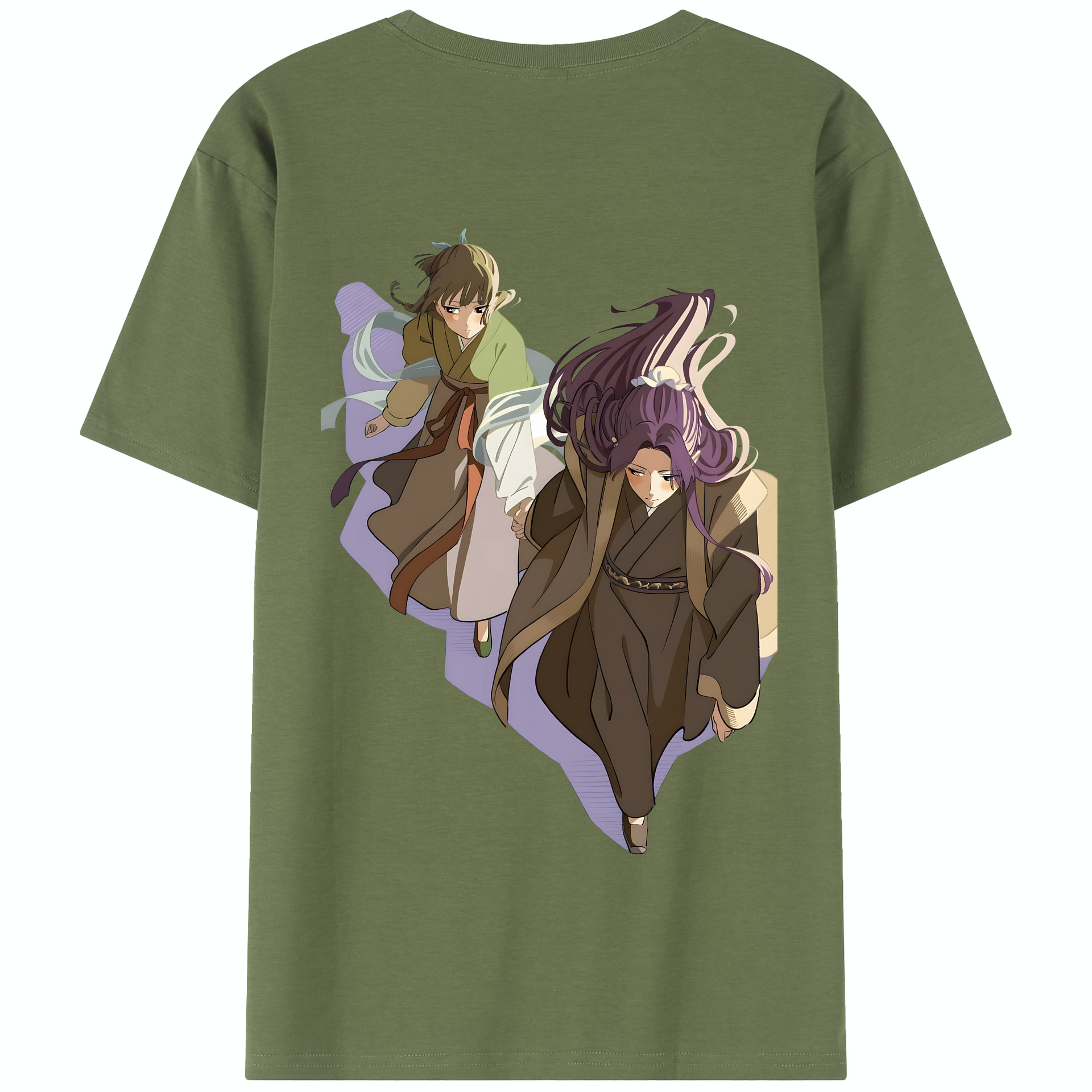 （画像用） 薬屋のひとりごと The Apothecary Diaries 綿100％半袖Tシャツ（背面プリント）